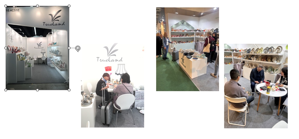 Trueland exhibition booth at Ambiente Frankfurt