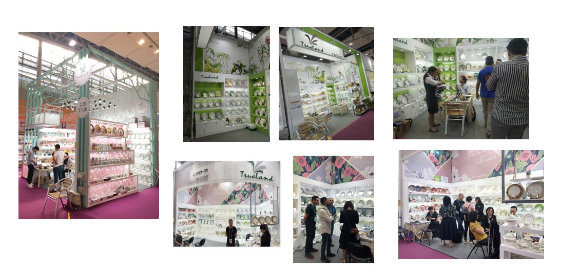 Trueland exhibition booth at Canton Fair, Guangzhou